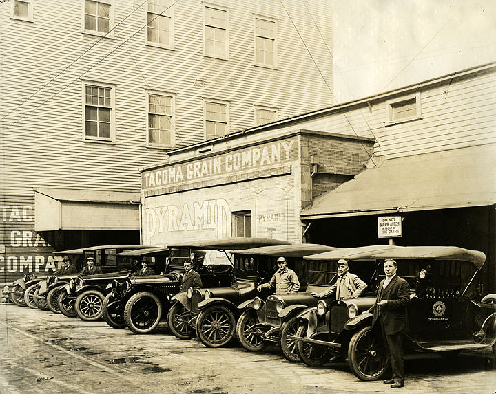 Tacoma Grain Company, Waterfront near North Fifth Street, Tacoma, 1920