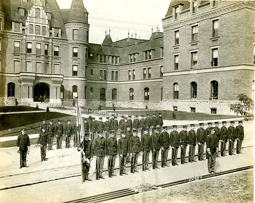 Tacoma High School cadets, 1906