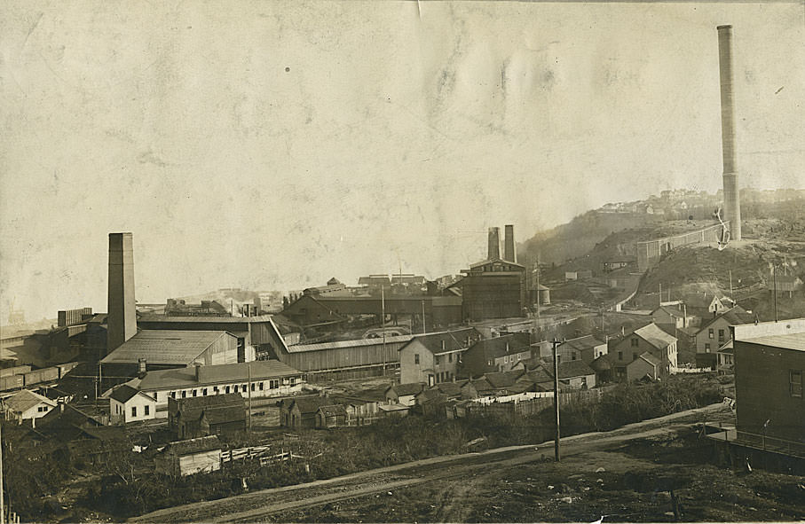 Tacoma smelter, 1910