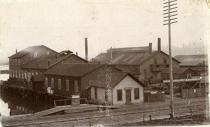 The Tacoma Foundry & Machine Company / Puget Sound Dry Dock Company / Tacoma, 1892