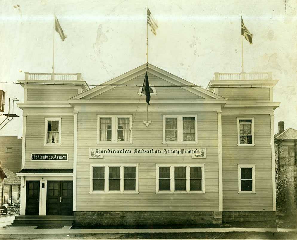 Scandinavian Salvation Army Temple, Tacoma, 1915