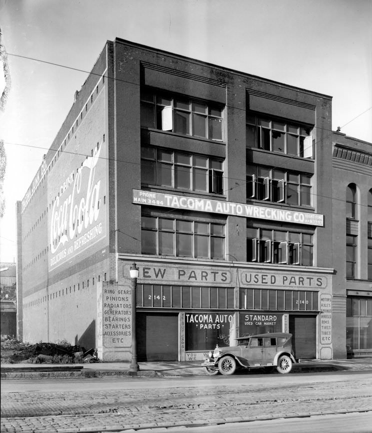 Tacoma Auto Wrecking Co., 1926