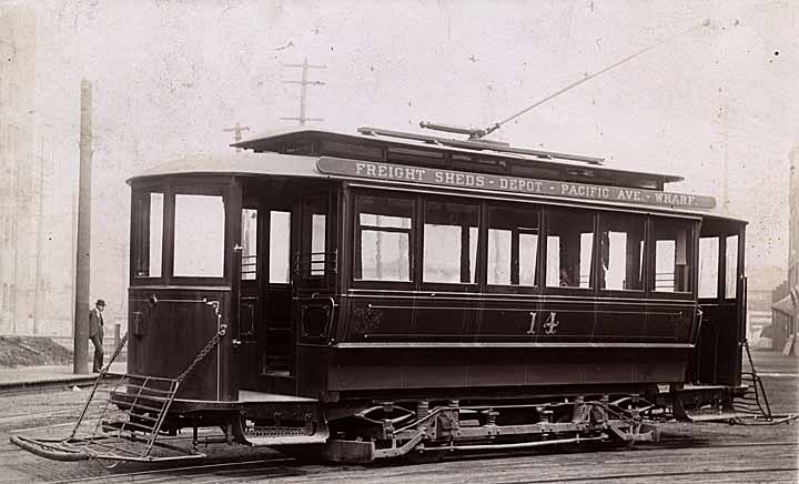 Tacoma Railway & Power Company Streetcar no. 14, 1895