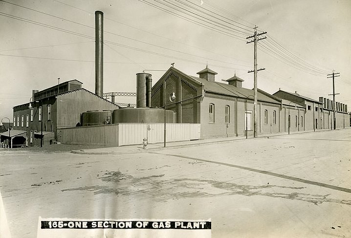 One Section of Gas Plant, Tacoma Gas & Electric Light Co., 2201 South A Street, Tacoma, 1910