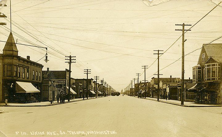 Union Ave, So. Tacoma, 1914