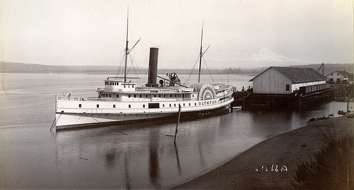 Steamer Olympian, Tacoma, 1885