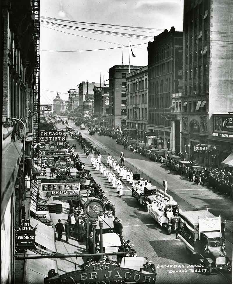 Labor Day Parade, Tacoma, 1919