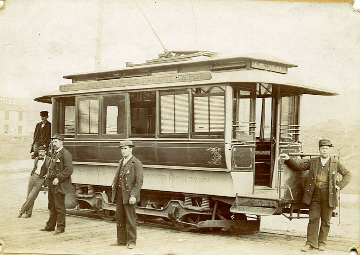 Tacoma Motor Railway Streetcar, Tacoma, 1895