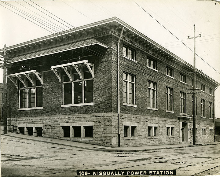 Nisqually Power Station, Tacoma, 1912