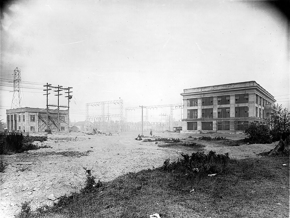 Cushman Substation, Tacoma, 1925