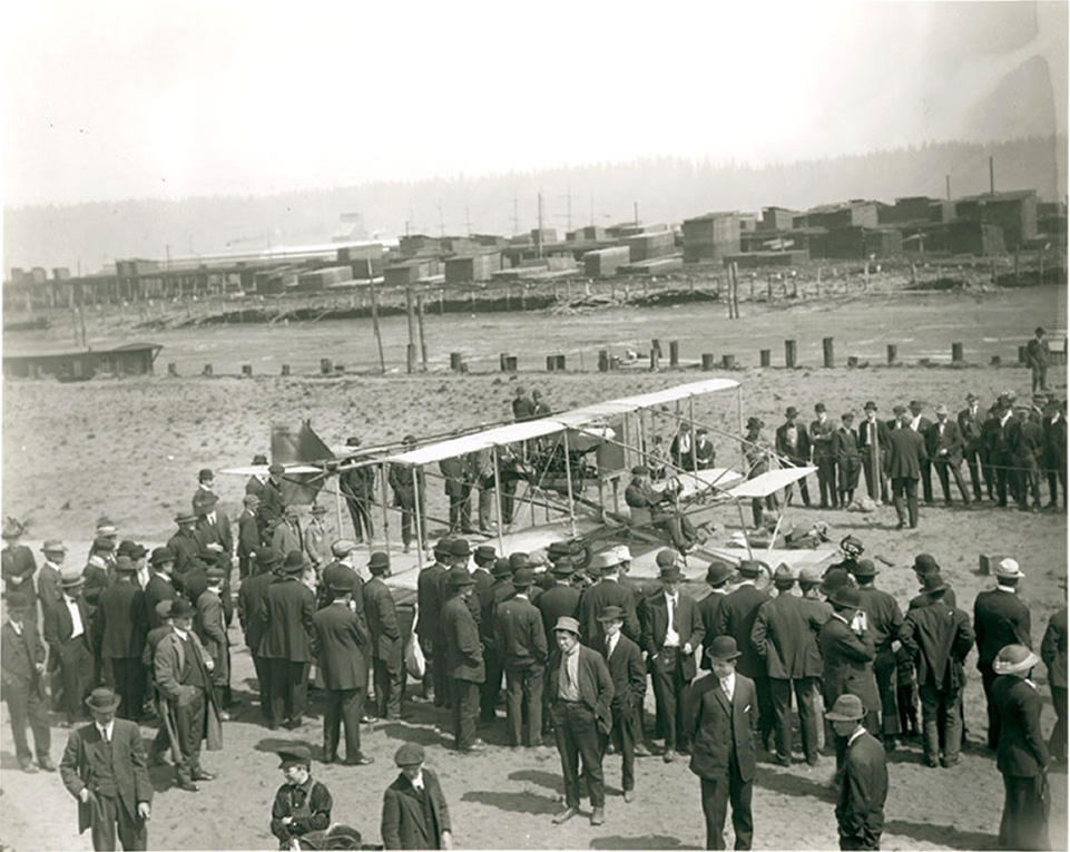 Harvey Crawford at Tacoma, 1912