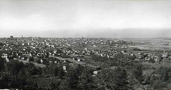 Tacoma-view from McKinley Hill, 1910