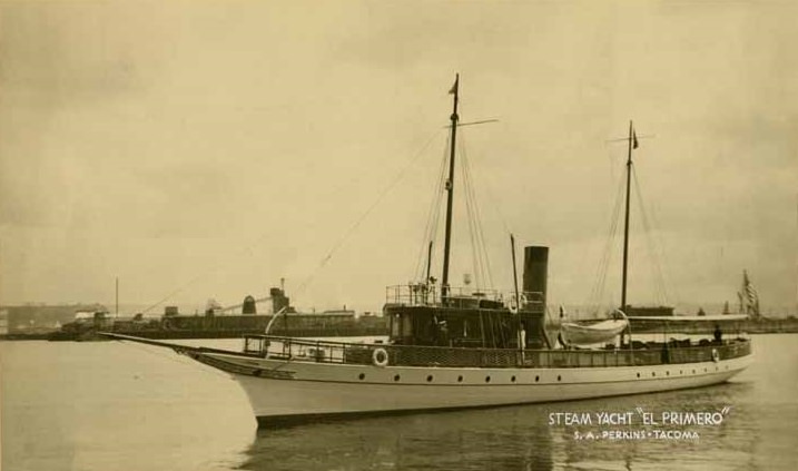 Steam Yacht "El Primero," S.A. Perkins, Tacoma, 1930