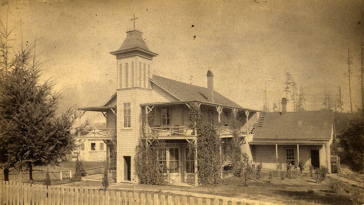 Fannie C. Paddock Memorial Hospital, Tacoma, 1885