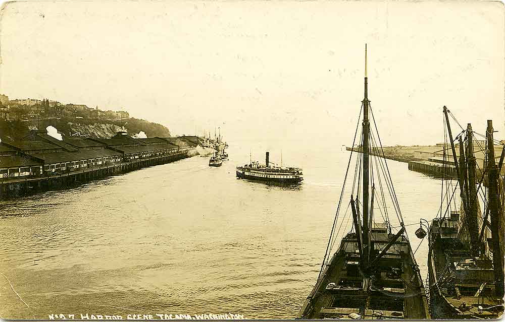 No. 27 Harbor Scene Tacoma, Washington, 1919
