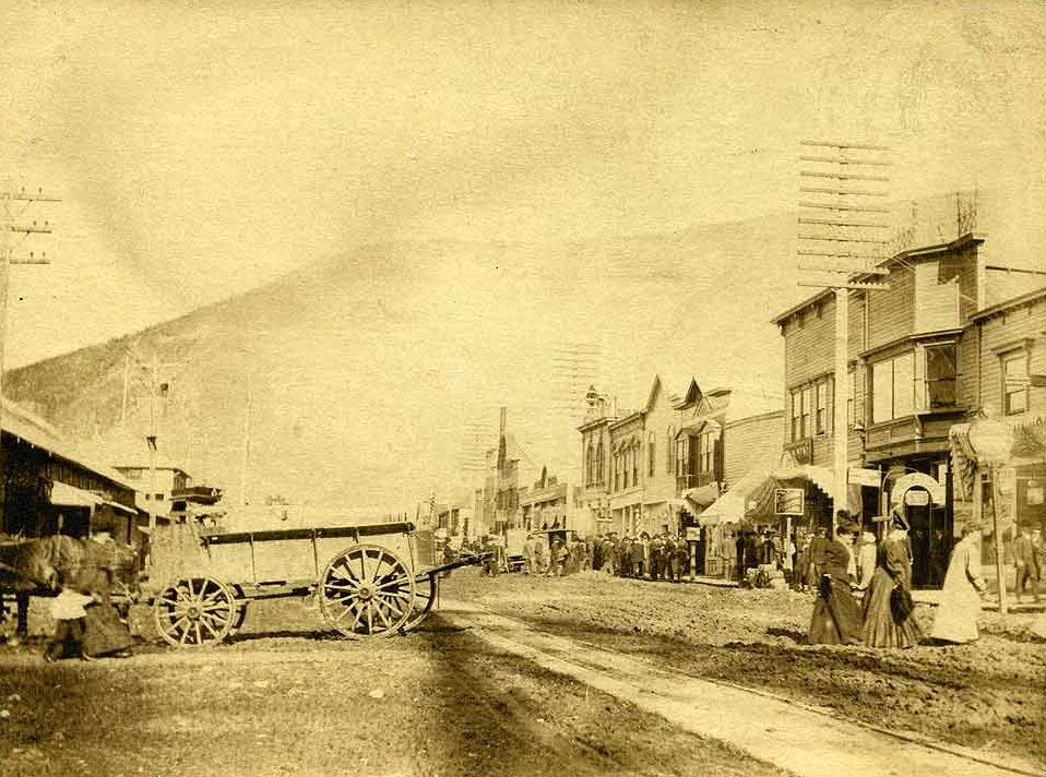 Pacific Avenue, Tacoma, 1880