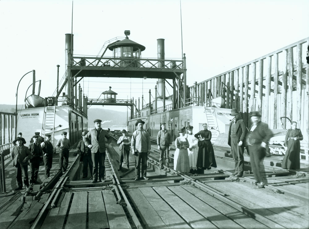 Northern Pacific Railway Transfer ferry 'Tacoma', 1905