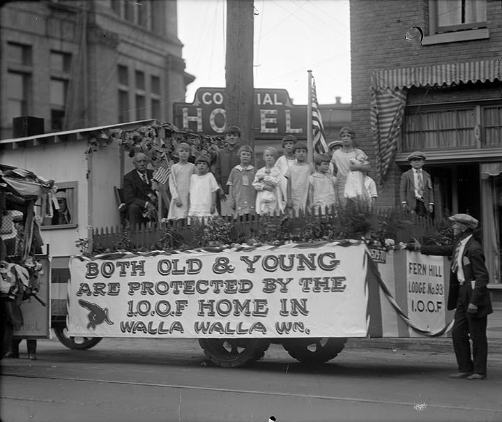 I.O.O.F. Parade, Tacoma, 1926