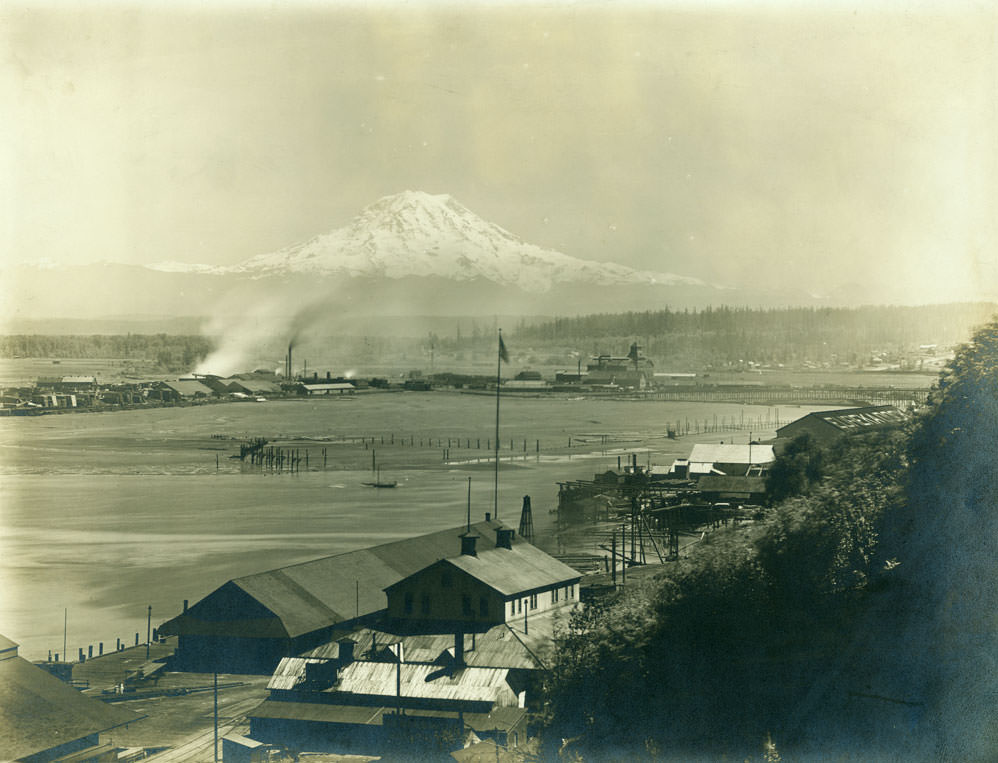 Tacoma tideflats, 1900