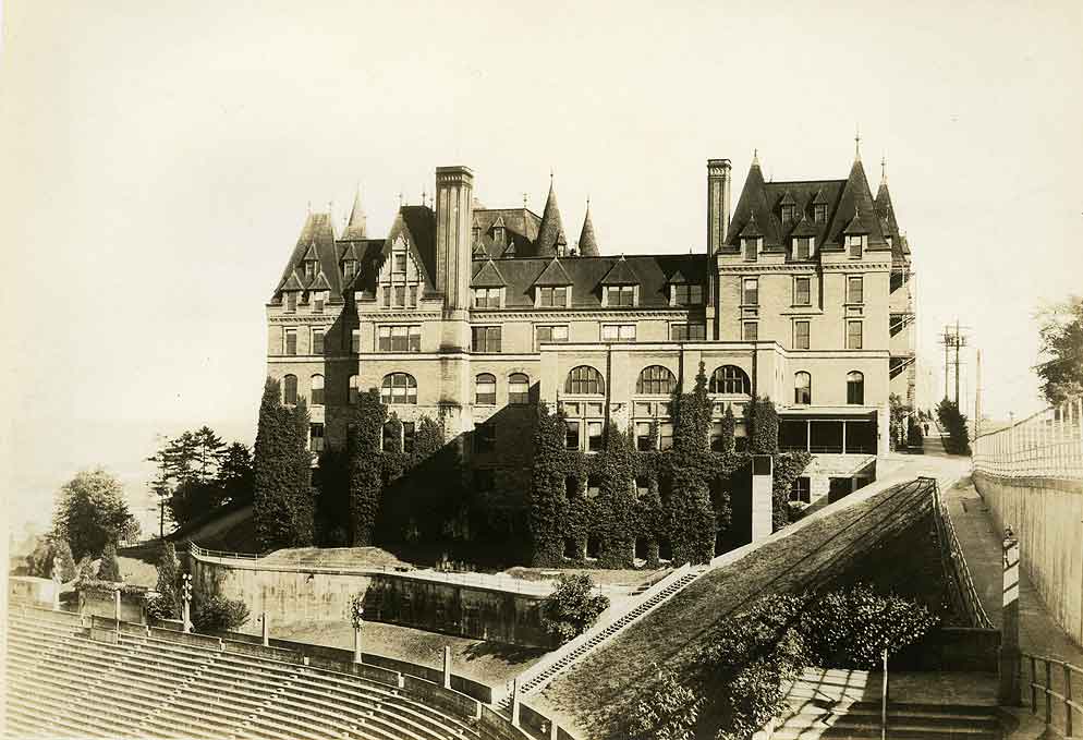 Stadium High School and Stadium Bowl, Tacoma, 1930