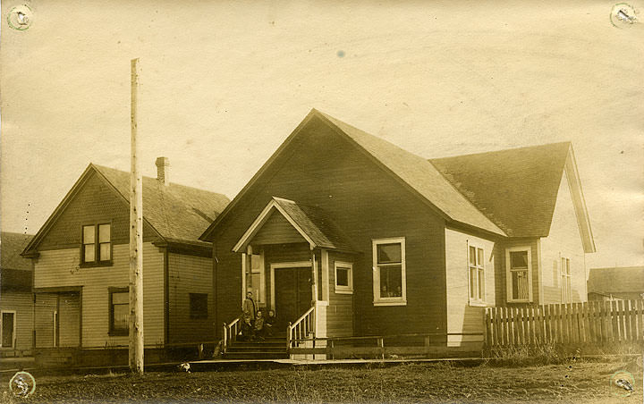 Grace Church & Parsonage, Tacoma, 1900
