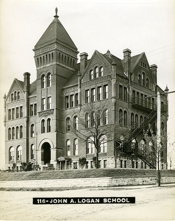 John A. Logan School, Tacoma, 1909
