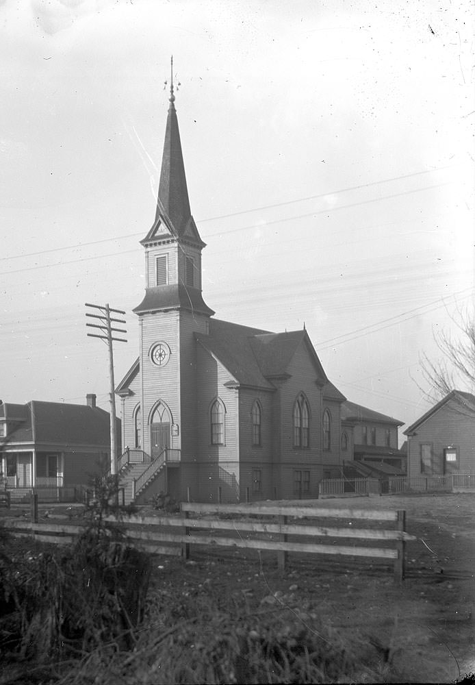 Old Danish church in Tacoma, 1905