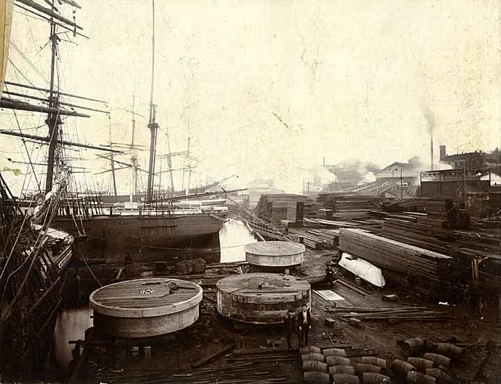 Tacoma Mill Co. Dock, Tacoma, 1885
