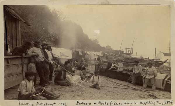 Tacoma Waterfront, 1884