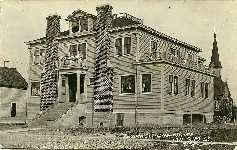 Tacoma Settlement House at 1311 South M St, 1910