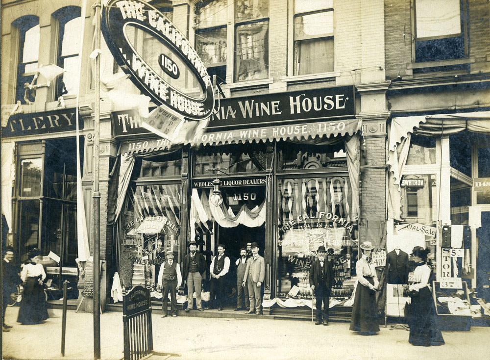 California Wine House, Tacoma, 1901