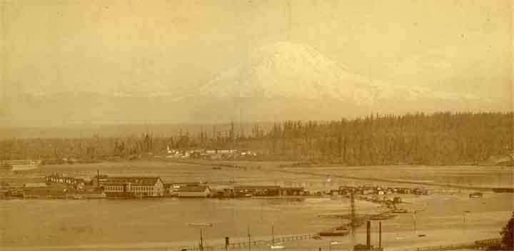 Scene of the Tacoma tideflats, 1894