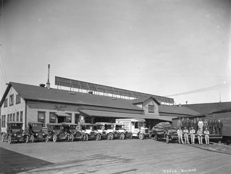 Fisher Flouriing Mill, Tacoma, 1920