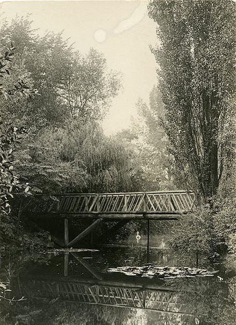 Bridge & Lake, Wright Park, Tacoma, 1908