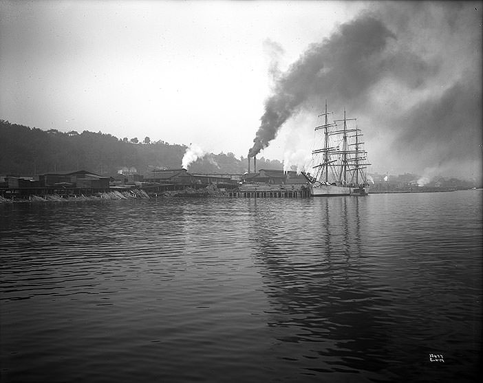 Tacoma Waterfront, 1915
