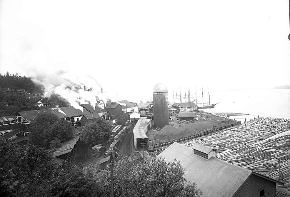 Lumber Mill, Old Town, Tacoma, 1912
