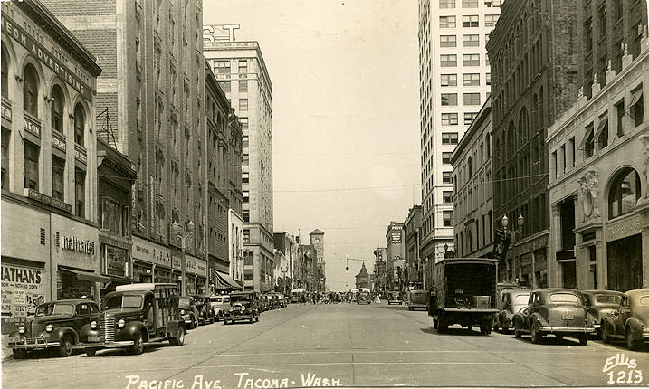 Pacific Ave., Tacoma, 1937