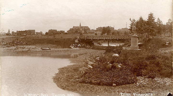 In Wright Park Tacoma, 1892