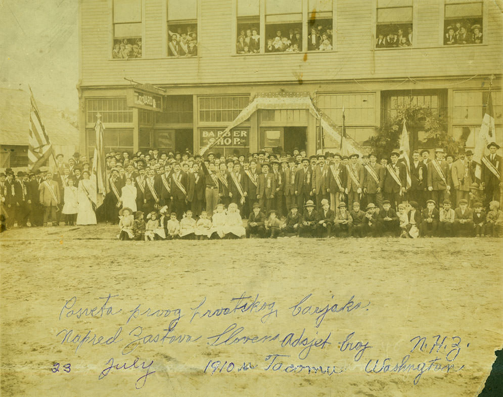 National Croatian Lodge in Tacoma, 1910