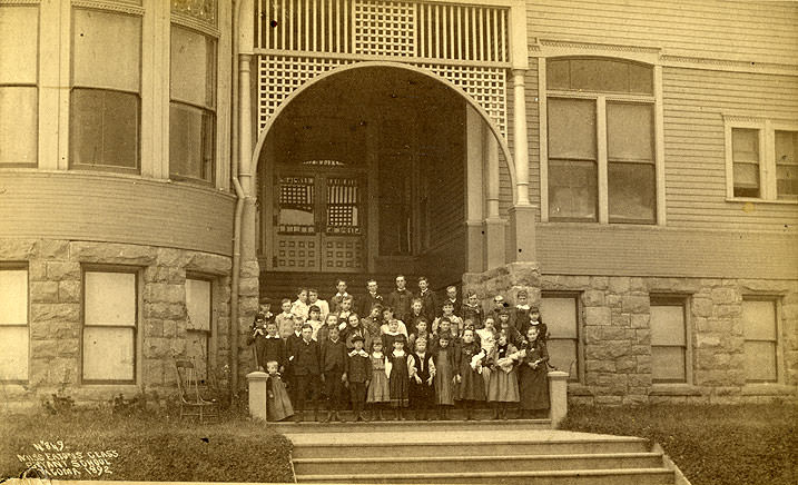 Miss Eaton's Class, Bryant School, Tacoma, 1892
