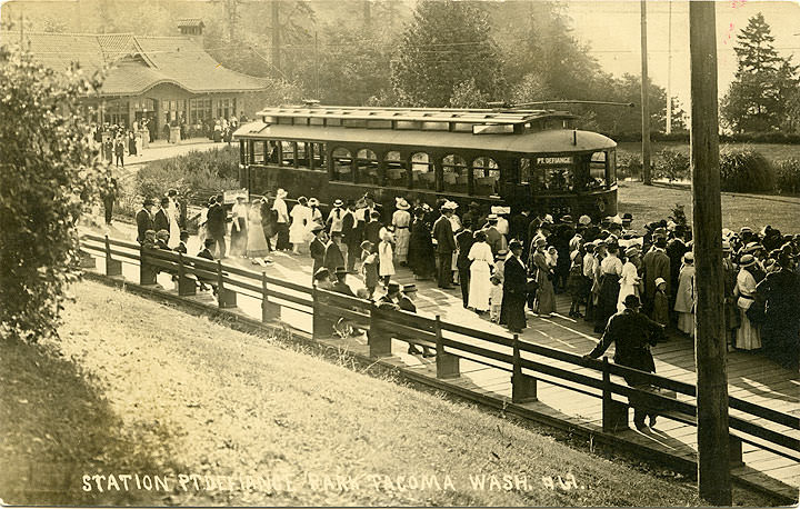 Station Pt. Defiance Park, Tacoma, 1910