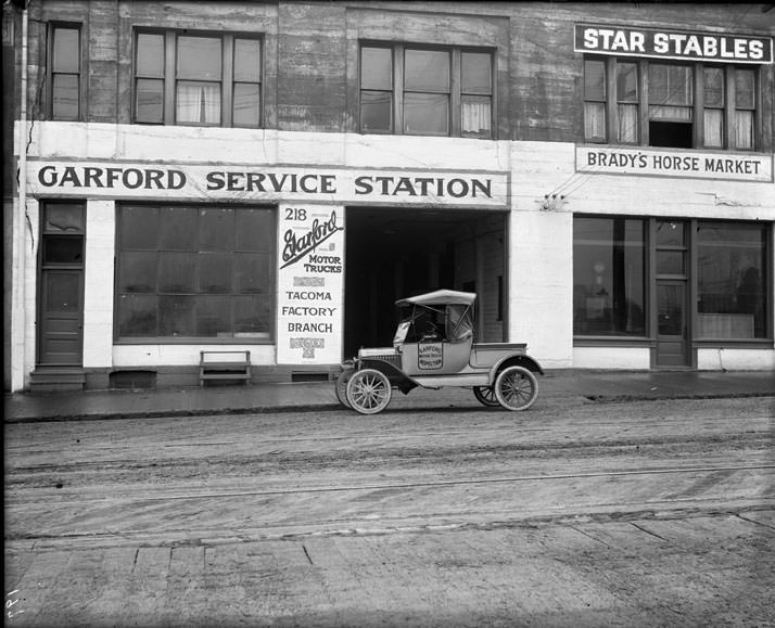Garford Motor Truck Co., Factory Branch, 218 Puyallup Avenue, Tacoma, 1917