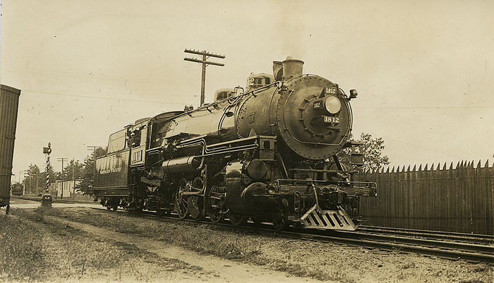 Northern Pacific Railway Locomotive No.1812, Probably Tacoma, 1925