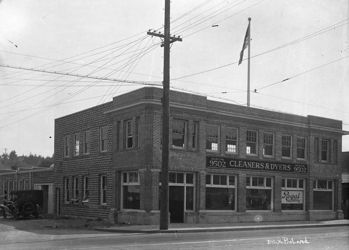 Regal Cleaners & Dyers, 1012-1014 Center Street, Tacoma, 1918