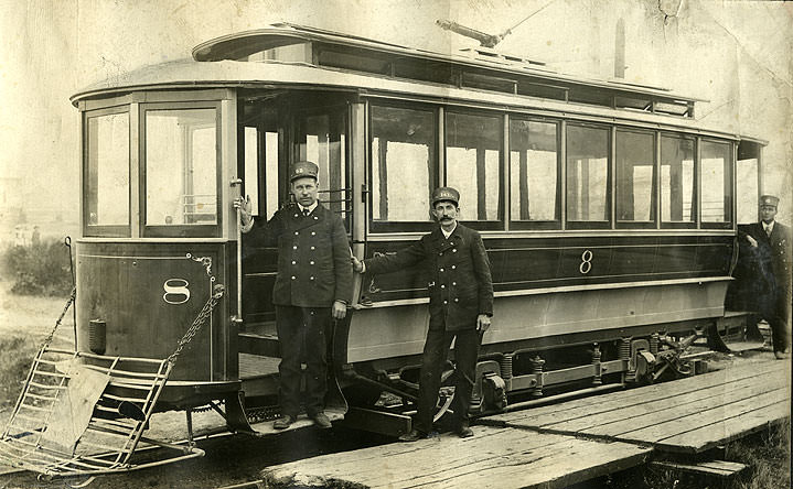 Streetcar of the Tacoma Railway and Power Company, 1902