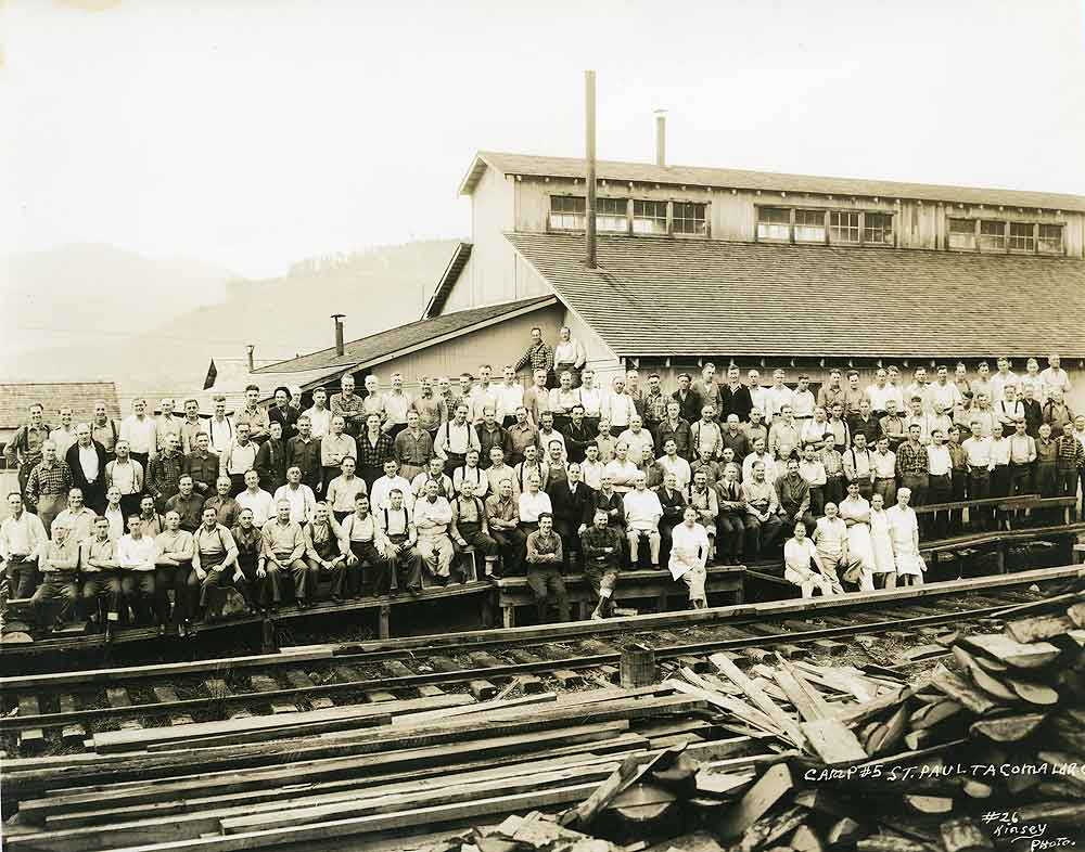 Camp #5 St. Paul Tacoma Lbr. Co., 1923