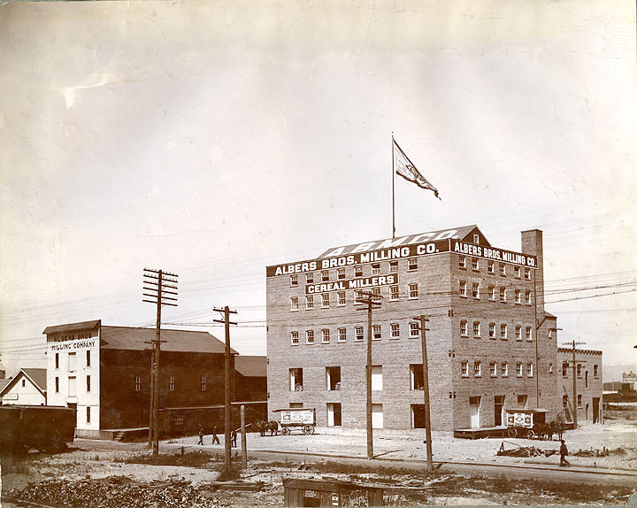 Albers Brothers, Cereal Mills, Tacoma, 1905