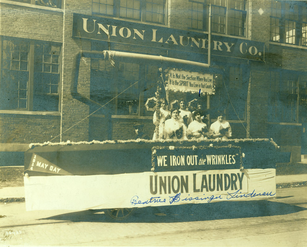 Union Laundry Company, Tacoma, 1914