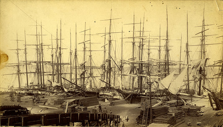 Tacoma Mill Co. Wharf, Tacoma, 1885