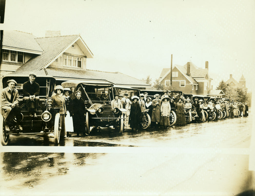 George C. Dickson's home at 501 No. Tacoma Avenue, 1912